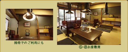 焼肉 若富　店内案内図